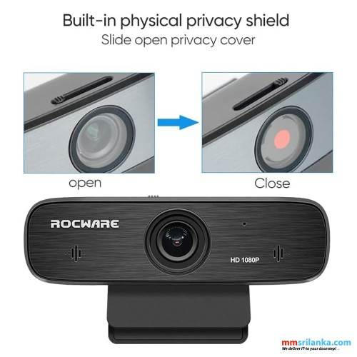 Rocware RC19 1080P Ultra-Wide Field USB Camera 